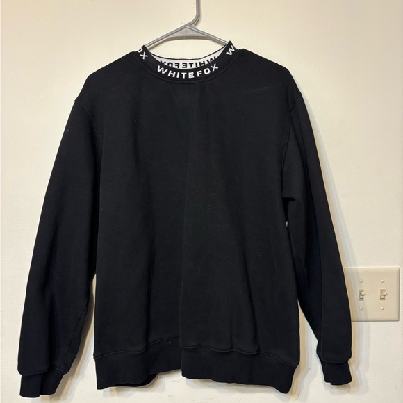 White Fox Put It On Repeat Black Sweatshirt - Picture 4 of 7